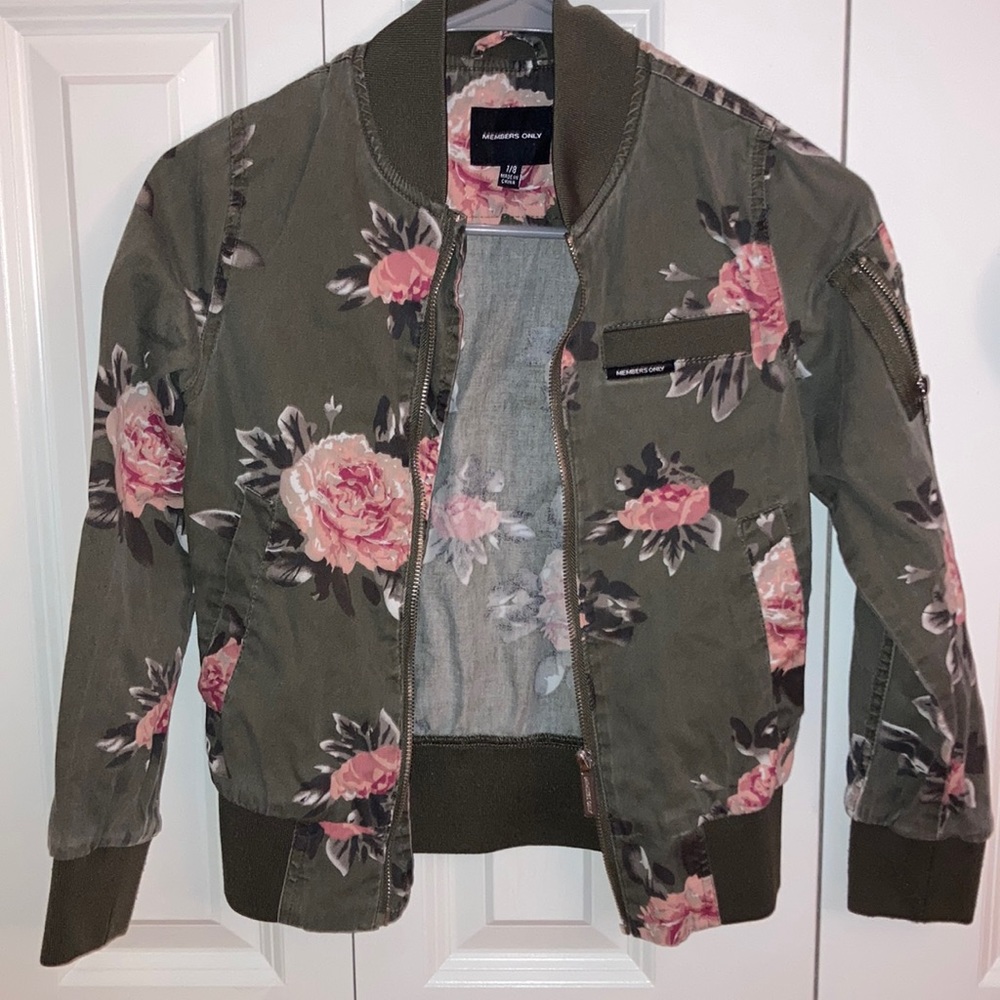 Flower Members Only Jacket